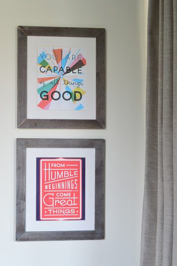 Assist Ink Motivation Artwork In Modern Show House Office