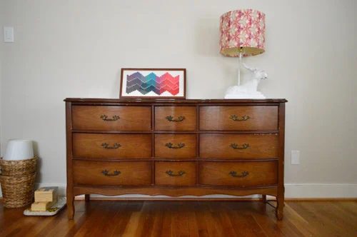 A Big Girl Bedroom Alongside A Daybed & A Secondhand Dresser