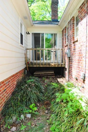 Calling Miss Utility Before Building A Deck: a house log