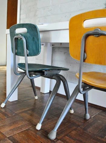 Make A Kids Art Desk With A Door, step by step