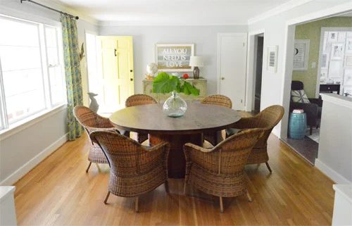 Outdoors Chairs Meant for An *Indoor* Dining Room