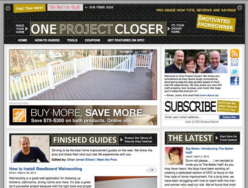 Fab Freebie: The Closers: a house log