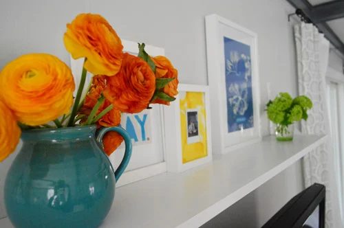 Hang A Shelf Over The TV, step by step