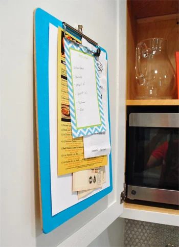 Organize Takeout Menus, step by step