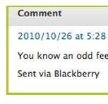 Best Spam Comment Ever: a house log