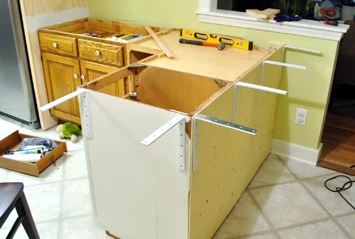 Prepping Meant for A Corian Counter Installation