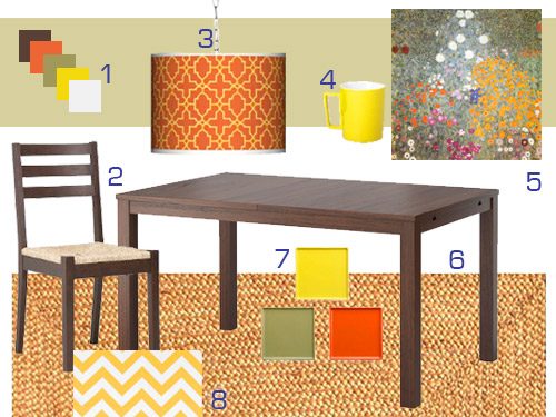 Mood Board Making: En Fuego: a house log