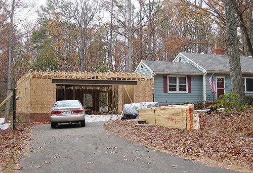 So There is A House That is Getting An Addition