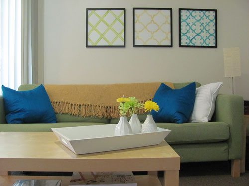 Making Colorful Graphic Art Prints At Home: a house log