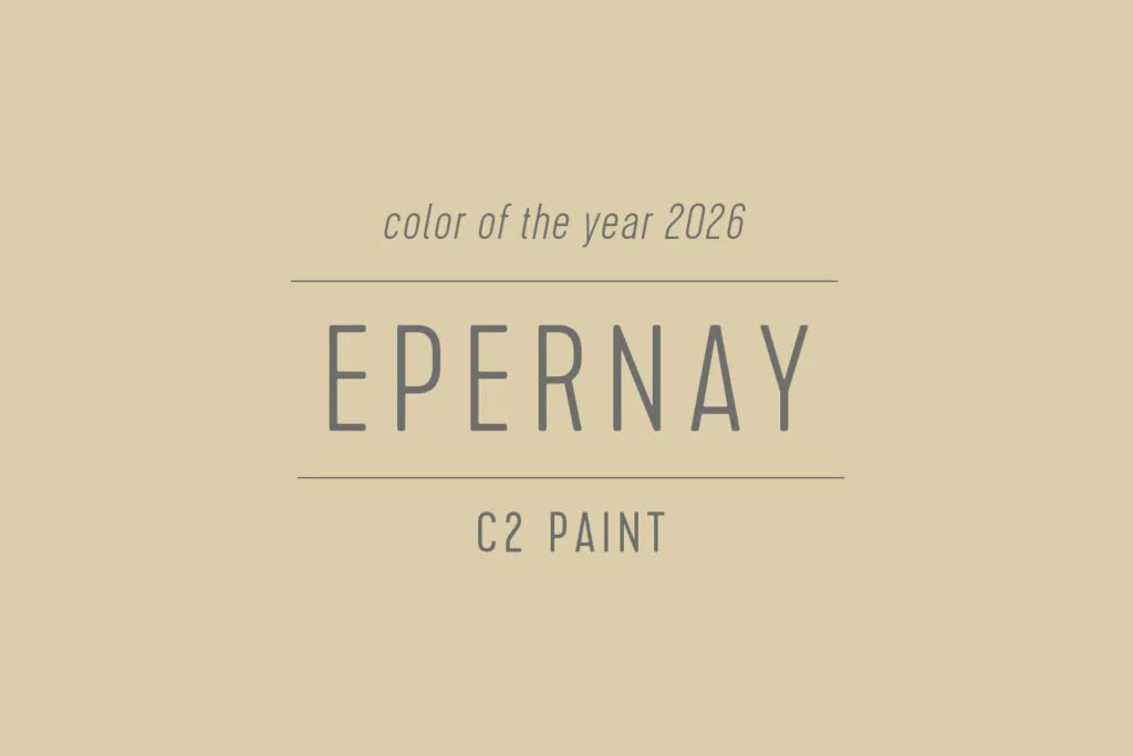 C2 Paint Paint of the Year 2026 Epernay Swatch
