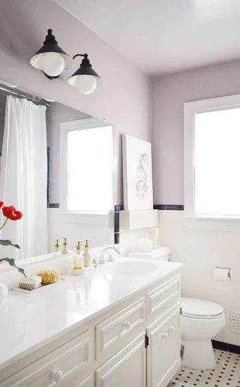 Painting The Bathroom Elephant Gray By Benjamin Moore: a house log