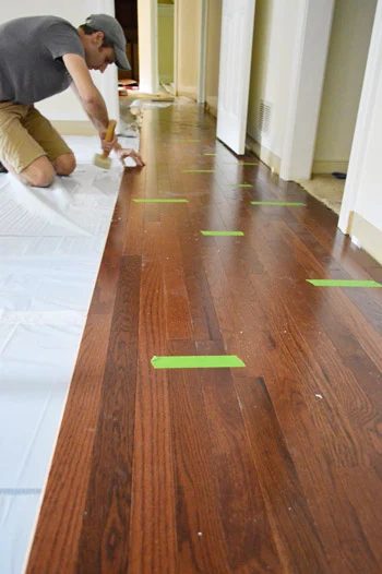 Install Oak Hardwood Floors, step by step