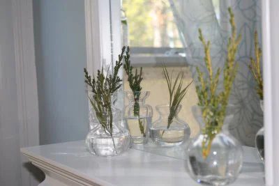 A Small Bathroom Makeover Alongside A Crystal Chandelier