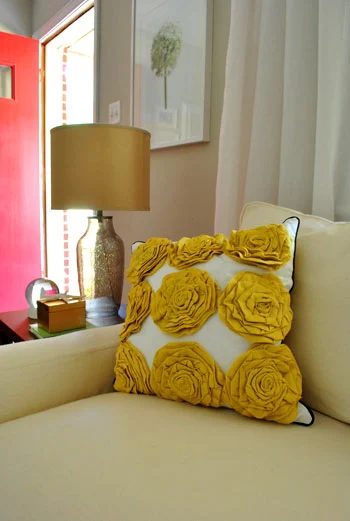 Steal Of The Week: Punchy Pinwheel Pillows: a house log