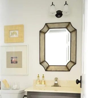 Upcycling A Secondhand Bathroom Light: a house log