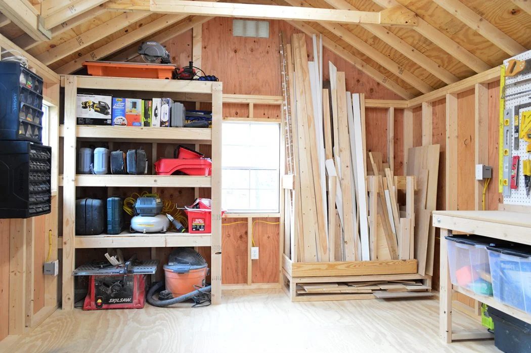 Build Scrap Wood Storage… Out Of Scrap Wood, step by step