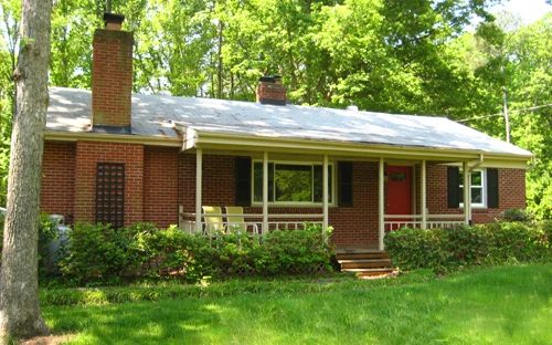 Trimming Back Some Overgrown Azaleas: a house log