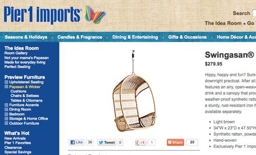 Buying A Thrift Store Egg Chair: a house log