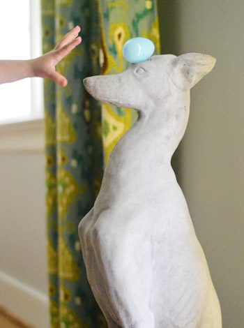 Kids Hunting For Easter Dragon Eggs During Dragon Birthday Party