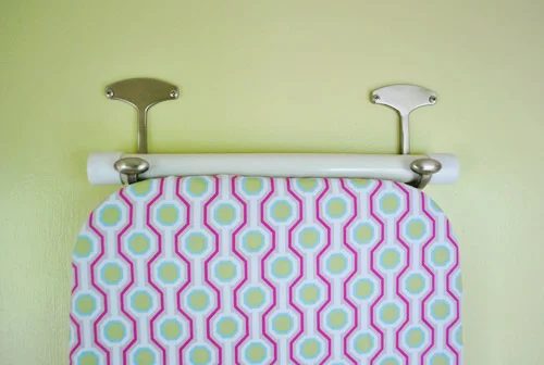 Hang Your Ironing Board On The Wall, step by step