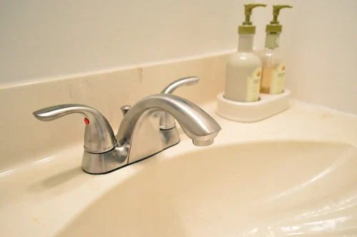 Change A Bathroom Faucet, step by step