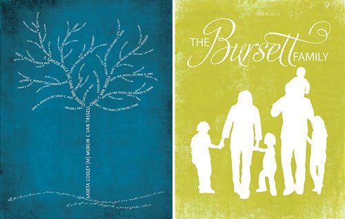 Fab Freebies: Family Ties: a house log