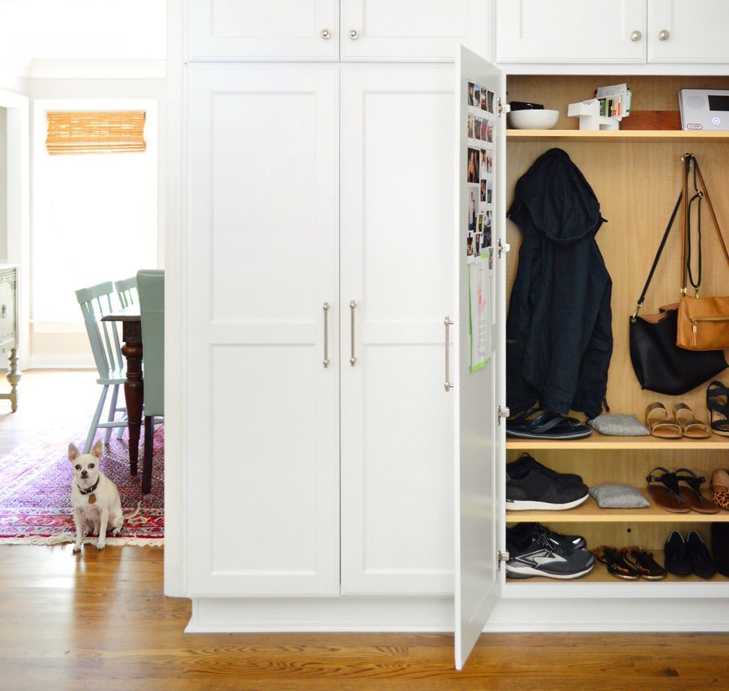 Mudroom Cabinet Storage Upgrades: a house log