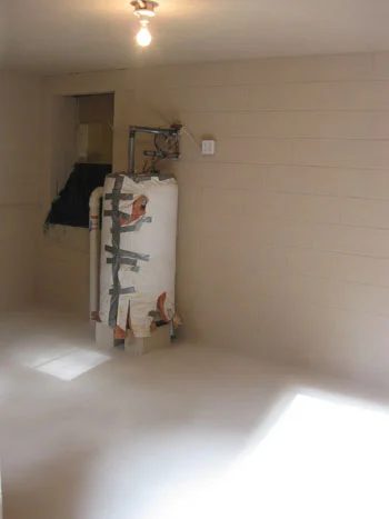 Oil-Based Drylok To Block Mildew & Seal Cinderblocks, step by step