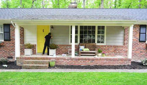 Paint Exterior Siding, step by step
