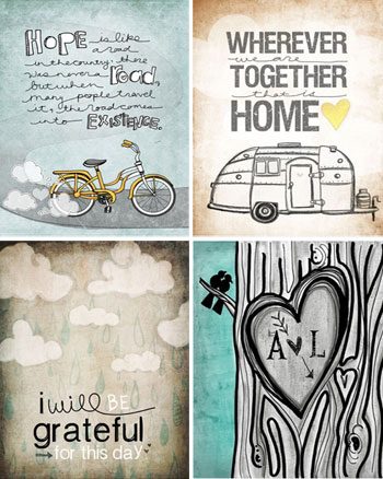 Fab Freebie: Notable Quotables: a house log