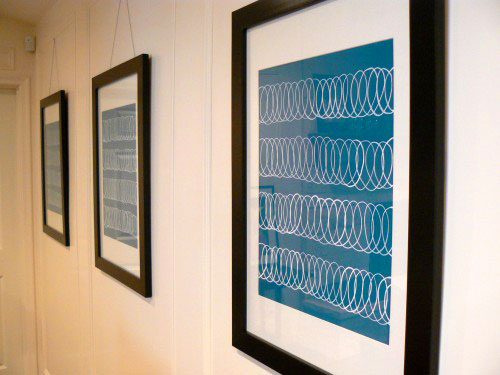 Making Graphic Art Prints Alongside A Paint Pen