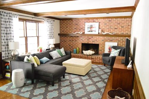 Painting The Living Room Edgecomb Gray: a house log