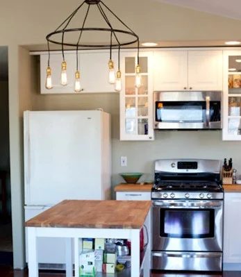 Opening Up A Closed In Kitchen: a house log