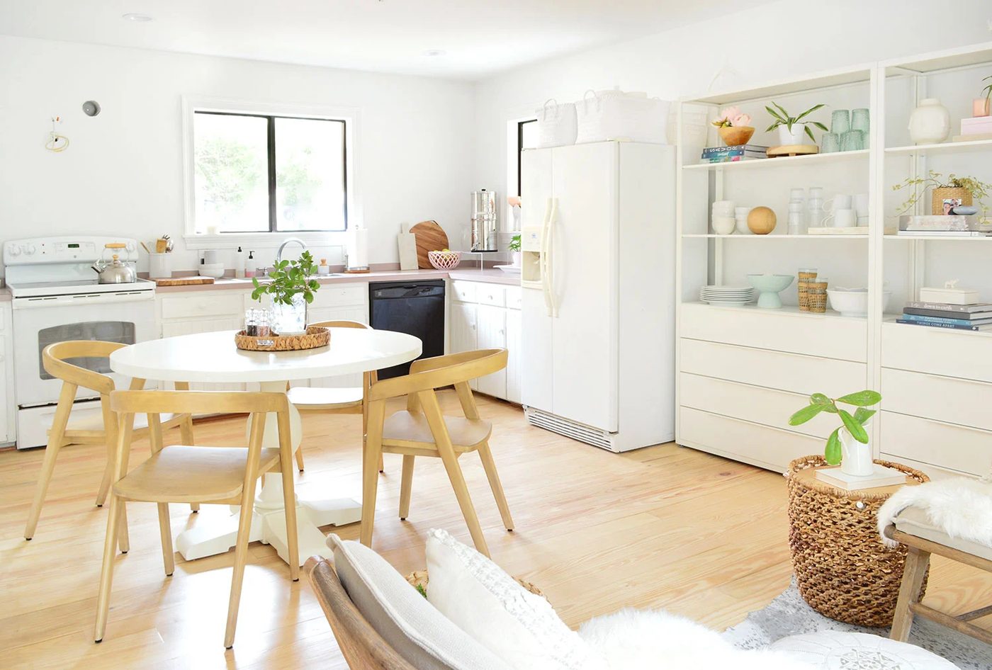 A record of Downsized Smaller Kitchen, Three Weeks In