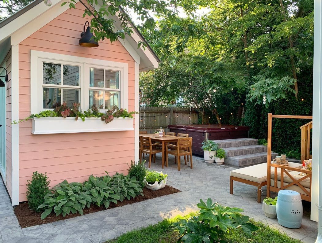 A record of Beach House Backyard Makeover