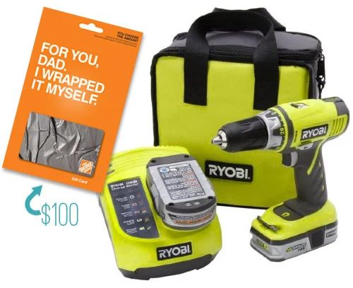 Fab Freebie: Home Depot Gift Card & Tools: a house log