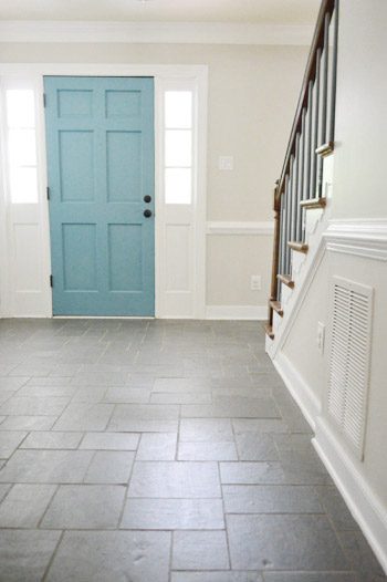 Painting The Foyer Edgecomb Gray