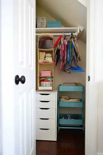 Organize A Craft Closet, step by step