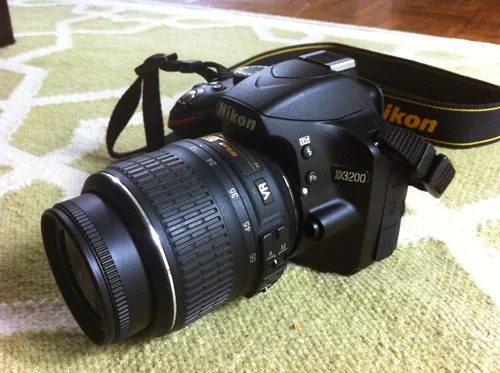 The New DSLR Camera We Picked up