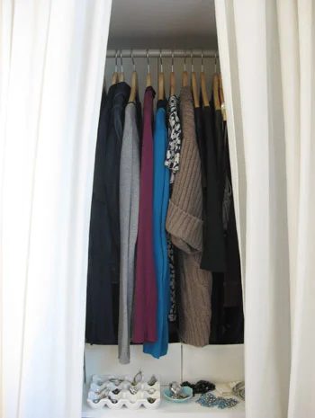 Simplify Closet Clutter, step by step
