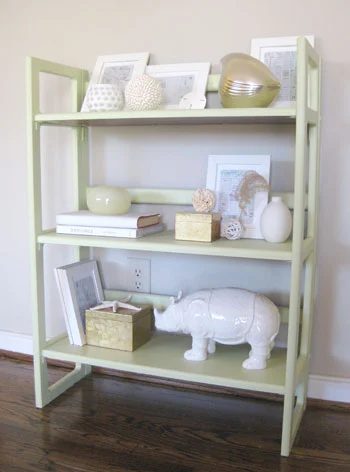 Decorate A Small Bookshelf, step by step