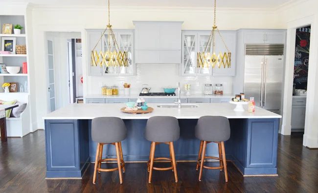The Kitchen & Living Room In The Showhouse: a house log