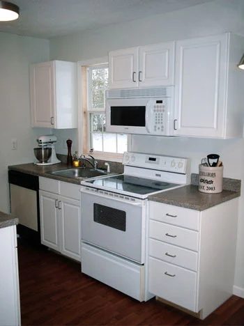 A $1400 Kitchen Makeover: a house log