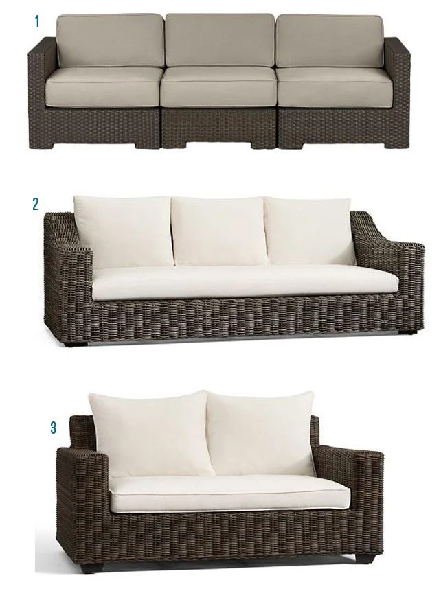 Finding The Best Outdoor Sofa: a house log