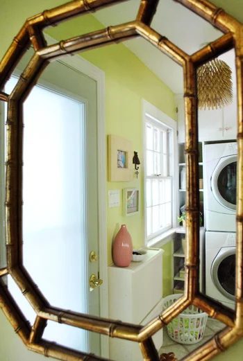 A record of Wrapped up Laundry Room Makeover Before & Afters