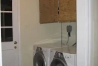Refreshing Our Laundry Nook With Stylish Bamboo Blinds