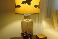 DIY Paper Bat Shades: Step-by-Step Guide to Craft Halloween Lamp Covers