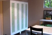 How to Add Decorative Gift Wrap to Clear Glass Doors