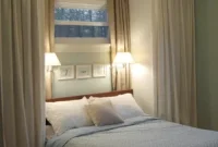 Built-In Bed Nook with IKEA Wardrobes for Extra Storage