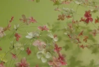 DIY Faux Flower Mobile Tutorial for a Charming Nursery Decor